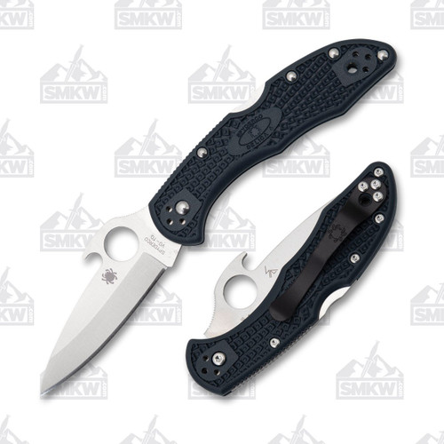 Spyderco Delica 4 Emerson Folding Knife Gray